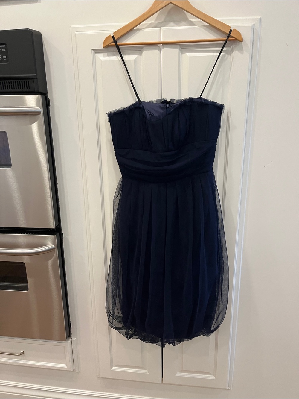 Navy Vera Wang Tulle Bubble Dress size 12